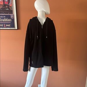 UGG men’s/unisex black zip front hoodie sweatshirt